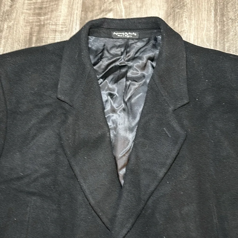 Carlo Rosati Wool Blend Overcoat - 44R
